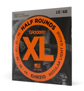 D'Addario EHR310 halbrunde E-Gitarrensaiten 10-46 Regular Light - Bild 1 von 21