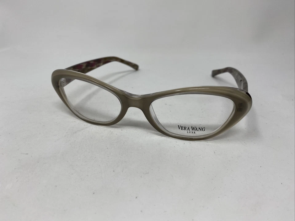 VERA WANG LUXE LINETTE TP 52/17/135 灰色 意大利眼镜框 IQ55 — 第 1/4 张图片