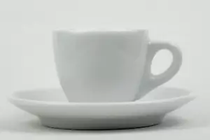 Extra dickwandige Espressotasse | »Palermo« | weiss | Made in Italy | max. 55 ml - Bild 1 von 5