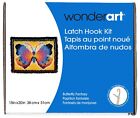 Wonderart Latch Hook Kit 15"X20"-Butterfly Fantasy 426143C