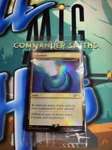 Command Tower (Cybertron) ✨ FOIL ✨ SEALED Transformers Secret Lair MTG NM (710) - Picture 1 of 2