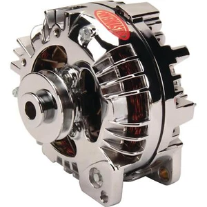 Powermaster 175191 Original Look Alternator, 95A, Chrome, Fits Chrysler - Picture 1 of 6