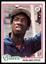 1978 Topps Rowland Office Baseball Cards #632