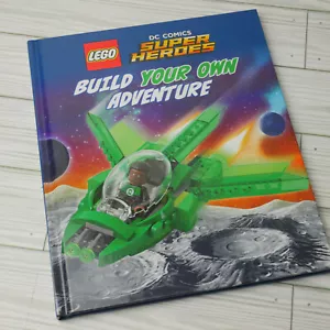 Lego DC Comic Super Heroes Build Your Own Adventure Book Pre-Owned - Foto 1 di 6