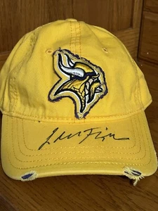 Gorra Leslie Frazier Firmada Autografiada Gorra Minnesota Vikings Fútbol De Colección - Imagen 1 de 4