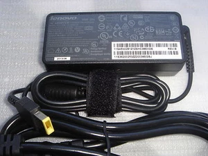 Lenovo 65W Original Power Supply IdeaPad Yoga 13 11 11S 13 2 Pro 2 E531 E431 - Picture 1 of 1