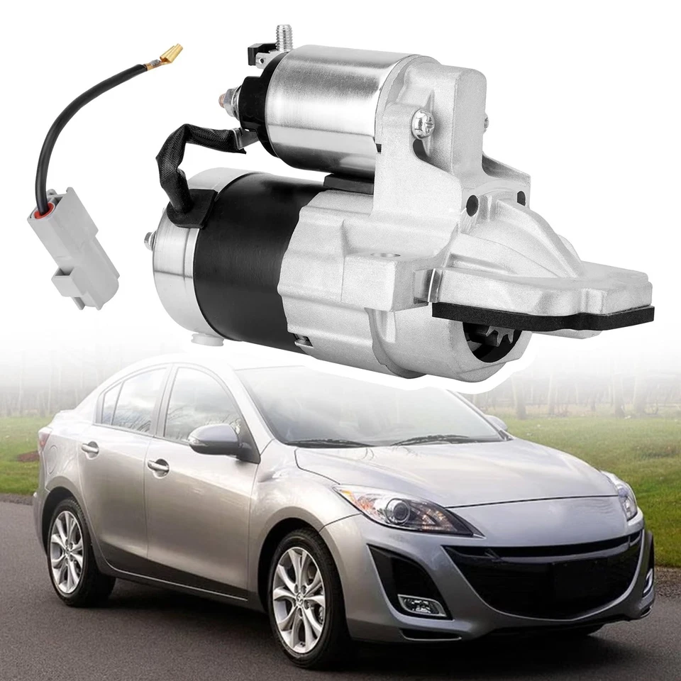 YEHERIT Starter Motor for 2010-2013 Mazda 3 5 6 CX-7 2.3L 2.5L 410-48362 - Image 1 of 1