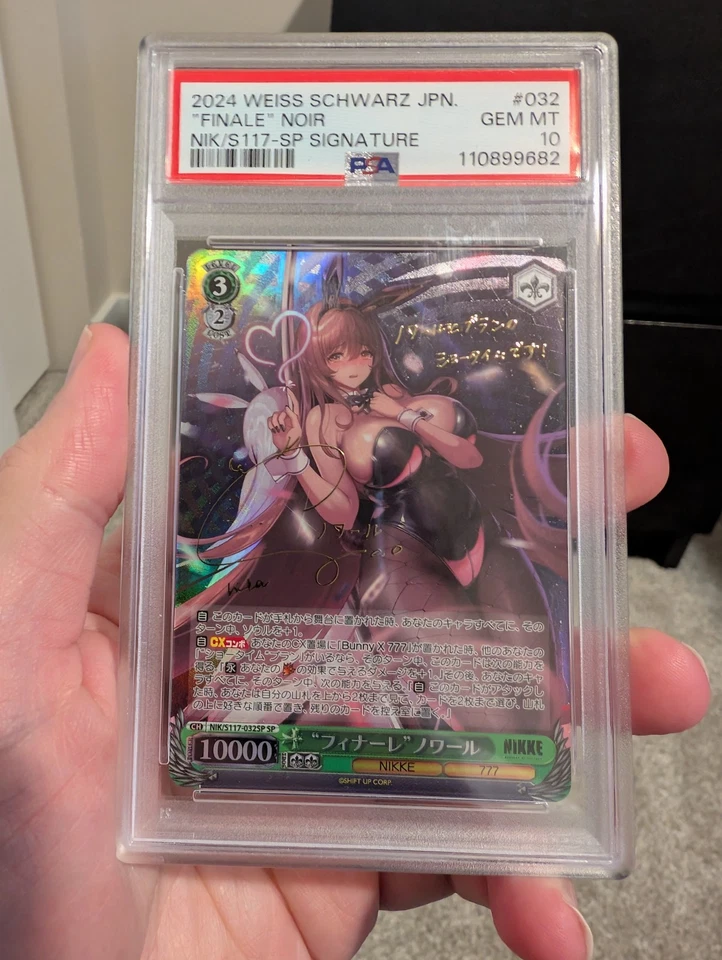 Finale Noir SP Gold Signature NIK/S117-032SP Nikke Weiss Schwarz JP PSA 10 - Imagem 1 de 4