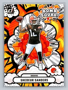 Shedeur Sanders 2025 Donruss #BS-SSS Bomb Squad Cleveland Browns - Bild 1 von 2