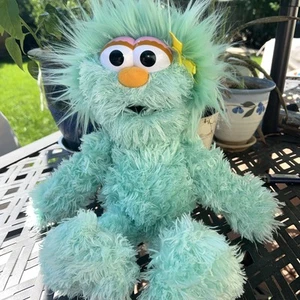 Sesame Street Place Rosita Plush Stuffed 16" SeaWorld Parks- Mint Green Muppet - Picture 1 of 8