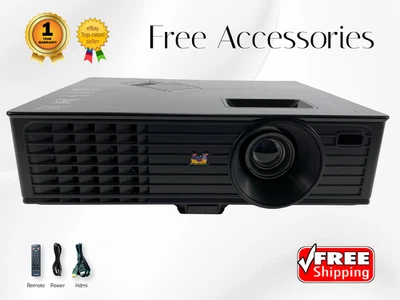 ViewSonic PJD6223 - DLP Projector 2700 Lumens PC 3D Ready HDMI + 1 Year Warranty - Image 1 of 4