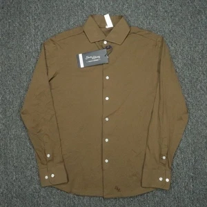 State & Liberty Hemd Herren Medium Grün The Olive Performance Langarm Knopf - Bild 1 von 10