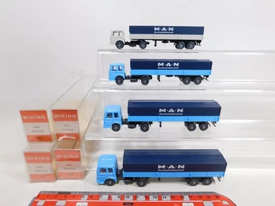 4X H0 1:87 535 Sattelzug/SZ MAN Économique Kraft Mint Box #DD587-0,5 - Photo 1/4