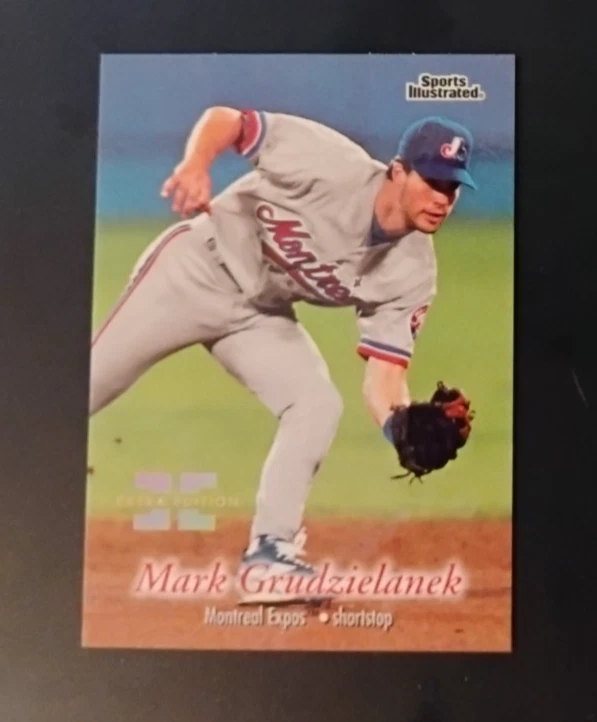 1997 Fleer Extra Edition Mark Grudzielanek Card #86 (314/500) near mint-mint - Image 1 of 2