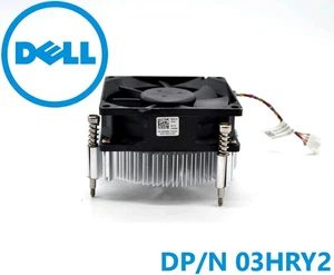 Lot24 Dell Fan OEM heatsink DP/N 03HRY2 / 3HRY2 4-Pin  G5 5000 5090 XPS 8940 - Picture 1 of 3