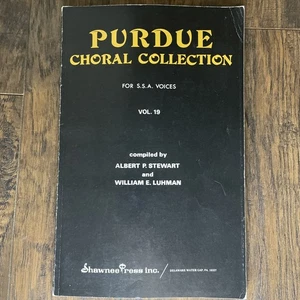 Purdue Choral Collection Vol. 1, 1968 Shawnee Press Inc - Picture 1 of 8