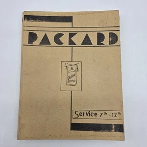 Packard Service Letters 7th-12th 1930-1935 Shop Manual Updates - Picture 1 of 12