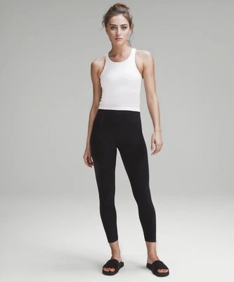 NWT LULULEMON Align High Rise 25 7/8 Length Yoga Pants Black Size 2 4 6 8 10 $98 - Image 1 of 2