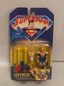 Supergirl Action Figure Hasbro Kenner 1998 Animated Superman Amricons