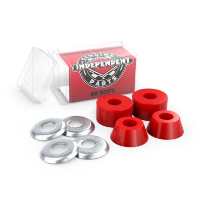 Independent Truck Bushings Standard Cylinder Cushions Soft 88a Red Skateboard - Изображение 1 из 3