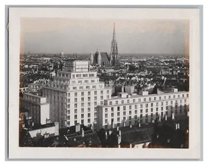 Viena - Hochhaus Herrengasse - Arquitectura moderna - Foto antigua década de 1930 - Imagen 1 de 2