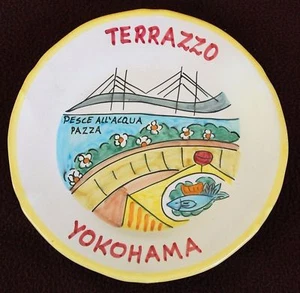 BUON RICORDO PLACA SOLIMENO VIETRI CERÁMICA ITALIANA YOKOHAMA (JAPÓN) 2005 - Imagen 1 de 2