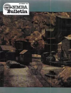 NMRA Bulletin Sept. 1986 First Layout Weathering Locomotives Wood Chip Cars - Picture 1 of 12