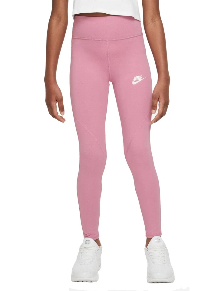 Nike Jóvenes Mayores Niñas Ropa Deportiva Favoritos Cintura Alta Leggings, Colores y Tallas Foto 1 de 2