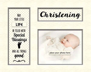 Memory Mounts 10x8 Frame Mount - Christening - Picture 1 of 1