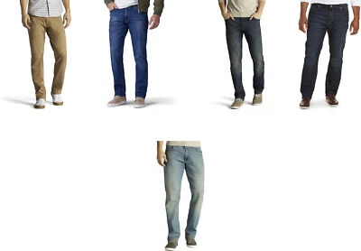 Lee Men's Big & Tall Extreme Motion Straight Fit Tapered Leg Jeans - Image 1 of 4