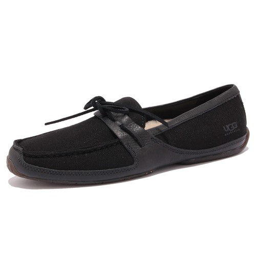4922AA (WITHOUT BOX) TISSUE VINTAGE mocassino uomo black UGG loafer man