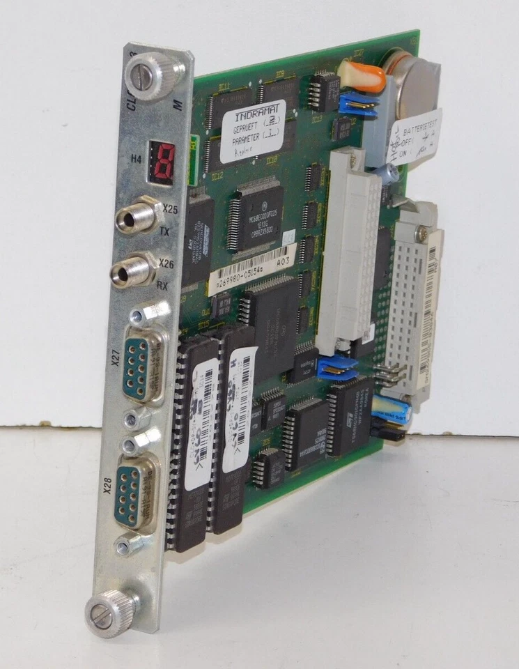Tarjeta de entrada de unidad de controlador de movimiento Rexroth Indramat CLC-D02.3 DNF4 placa de módulo - Imagen 1 de 4