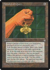 MTG - Amulet of Quoz - Ice Age - Reserved List - X1 - (LP) - FREE SHIPPING