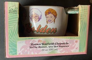 Tazón de ramen Golden Girls con palillos, 20 oz, Silver Buffalo - Imagen 1 de 7
