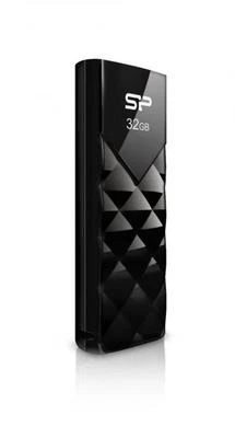 32GB Silicon Power Ultima U03 Black USB Flash Drive - Image 1 of 4