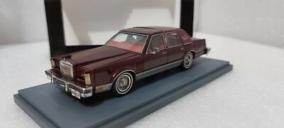 Lincoln Continental Mark VI Sedan 1980 Red 1:43 Neo NEO43541 EXTREMELY RARE!! - Image 1 of 4