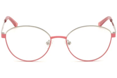 Gafas redondas de metal GUESS GU3043 plateadas y rosa 072 51-17-140 GU 3043 caramelo ocular Foto 1 de 3