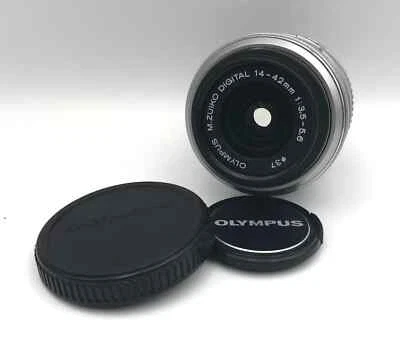 OLYMPUS M.ZUIKO DIGITAL 14-42mm E 3.5-5.6 Camera Lens - Image 1 of 4