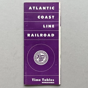 Vintage 1948 atlantische küstenlinie eisenbahn Zeittabellen KARTEN 42 pp BROSCHÜRE neuwertig 40er - Bild 1 von 19