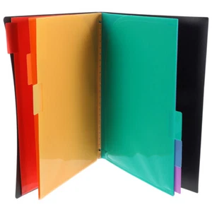 Document Folder Pocket File Folder Colored File Folder School Test Papers Folder - Picture 1 of 12
