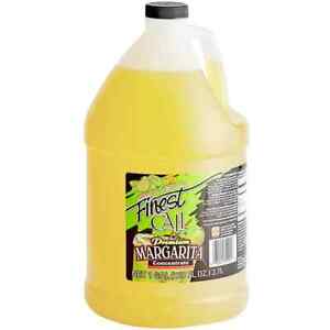 Margarita Mix Concentrate Fresh Tangy Lime Flavor Cost Efficient 4 Case 1 Gallon