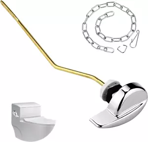 Toilet Handle Replacement Kit,Toilet Tank Flush Lever Handle for TOTO THU068#CP - Picture 1 of 12
