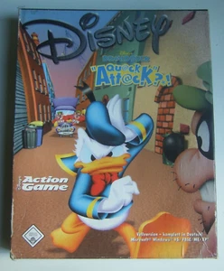 Donald Duck Quack Attack Disney CDR PC juego Windows 95 a XP con embalaje original / Eurobox - Imagen 1 de 7