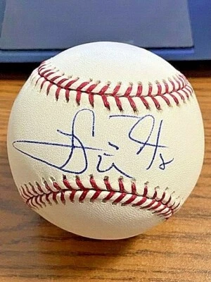 ¡BÉISBOL OML AUTOGRAFIADO FIRMADO POR CARL EVERETT!  Marlins, Mets, Medias Blancas! Foto 1 de 2
