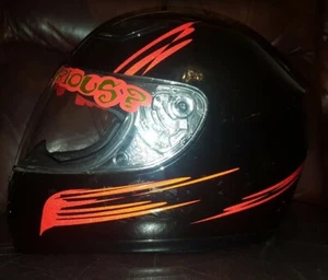 REFLECTIVE PAINT SPLAT HELMET/TANK STICKERS DECALS MOTORCYCLE RACING SET RED1000 - Picture 1 of 12