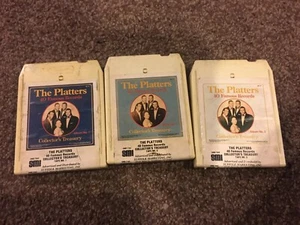 The Platters Collector Treasury 8 Track Tape Music Records VG+  3 Tapes - Bild 1 von 7