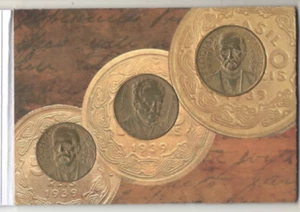 Brasilien Satz Münzen Ilustres Centenário 1839-1939 in der Karte (058) - Bild 1 von 4