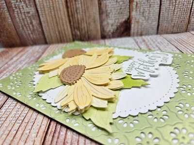 Handmade Greeting Card Keepsake Quality ocbrandy  Mothers Day green - Image 1 of 2