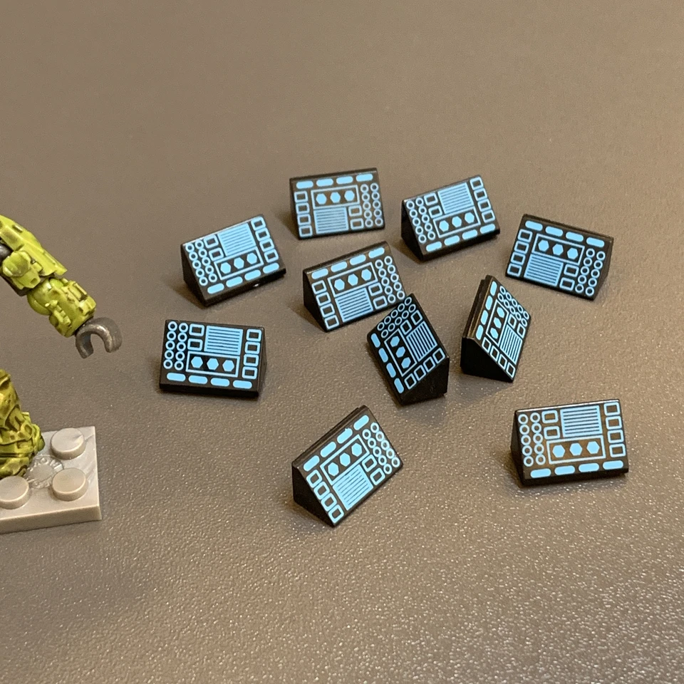 Lot 10 GUN HALO Mega Bloks Construx Building Figure UNSC MARINE COD Elite ODST V - Image 1 of 1