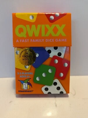 Qwixx Dice Game Gamewright National Competition Winner Mensa Select - Image 1 of 4